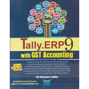 Lawpoint's Tally.ERP9 with GST Accounting 2019 by CA. Roshan Lodha